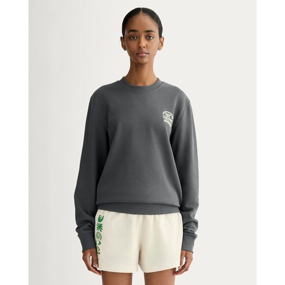 $78 New Everlane x Parks Project French Terry Crew -  Medium - Picture 1 of 10